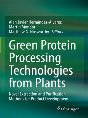 cover image of Green Protein Processing Technologies from Plants